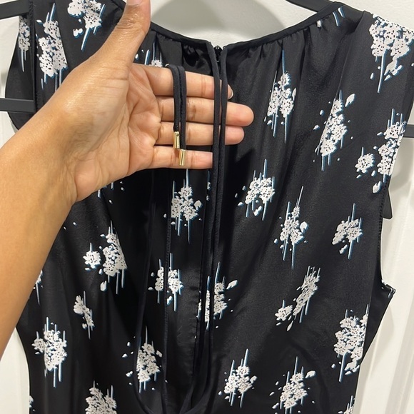 Derek Lam 10 Crosby Silk Mini Floral Sleeveless  Dress Sz 6 - Picture 9 of 9